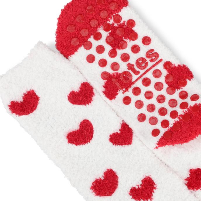 totes Heart Hot Water Bottle & Cosy Sock Gift Set Red Extra Image 5